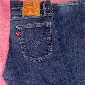 Levi’s Men’s 513 30x30 Dark Blue Slim Straight